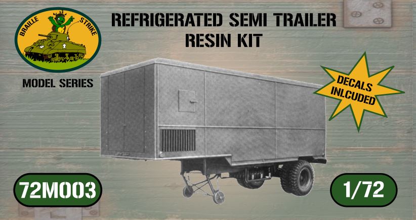 WW2 U.S. Refrigerated semi-trailer