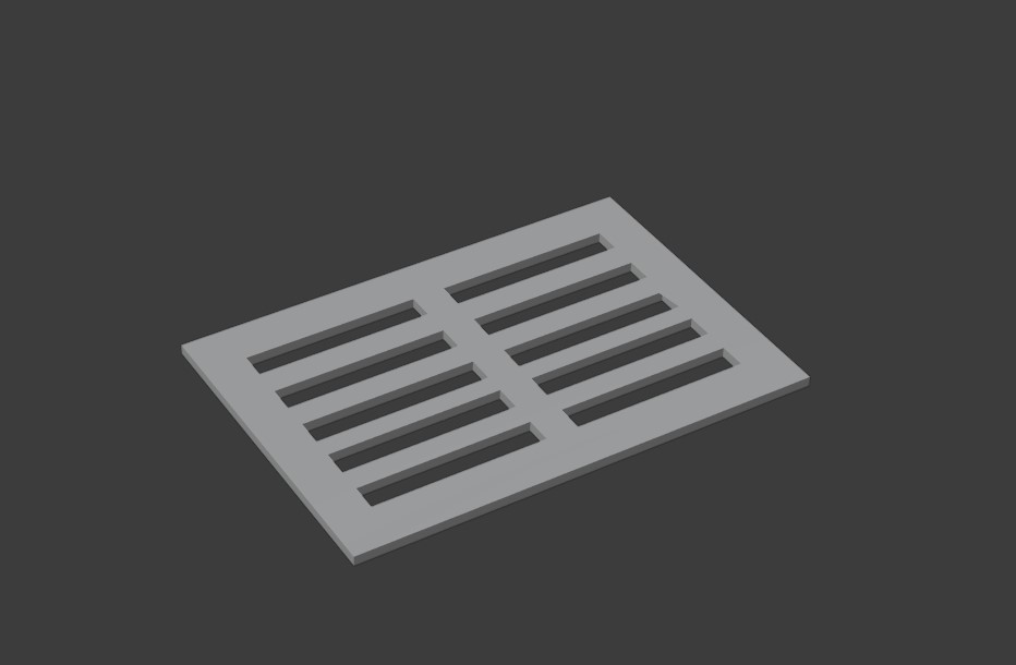 Drain cover square (2pc) - Click Image to Close