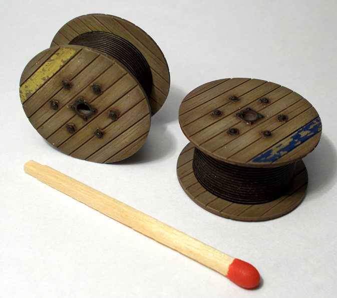 Cable reel with cable (3pc)
