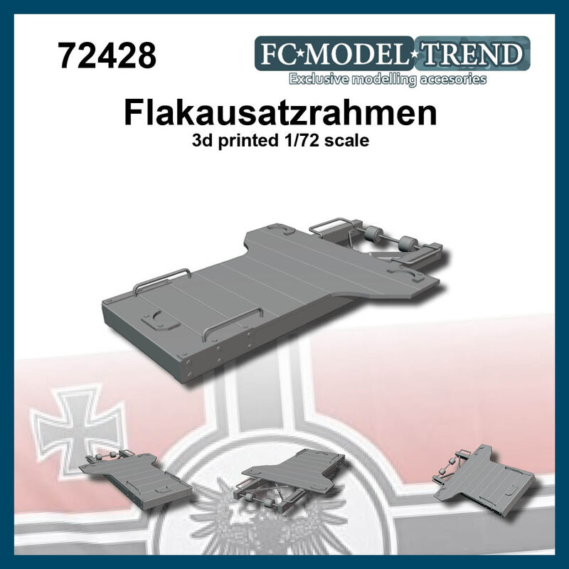 Flakausatzrahmenm Flak 38 base for Opel Blitz