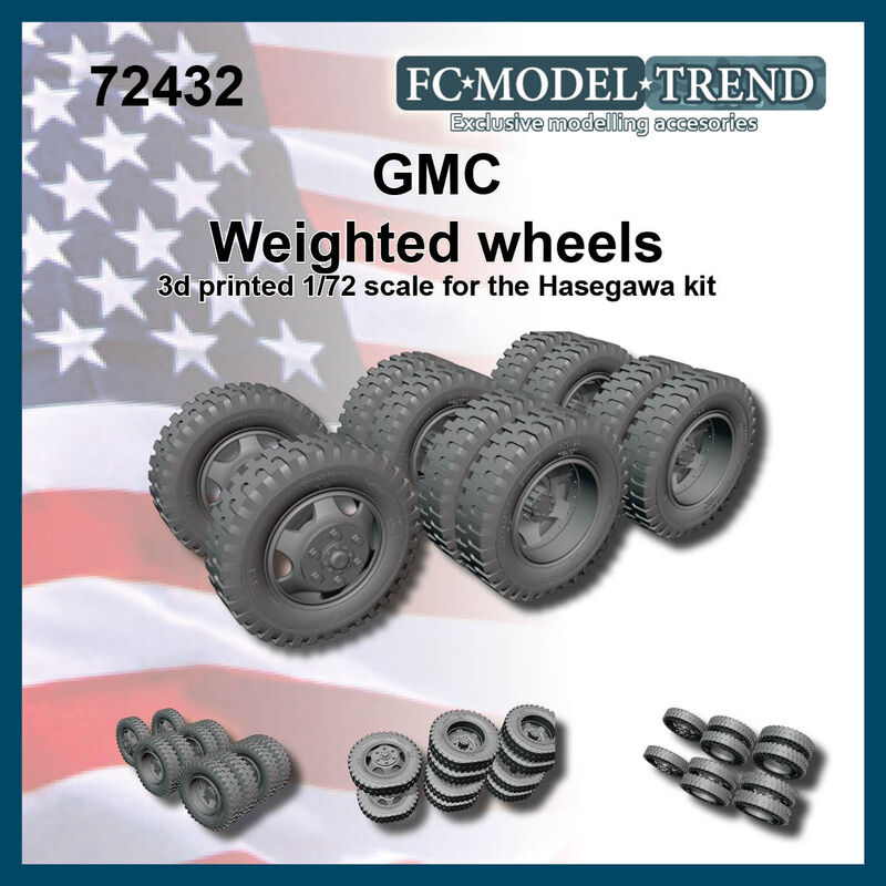 GMC 2,5t weighted wheels - Click Image to Close