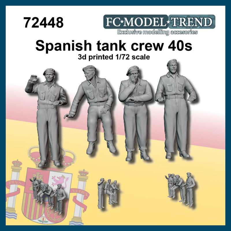 Spanish tank crew 40s