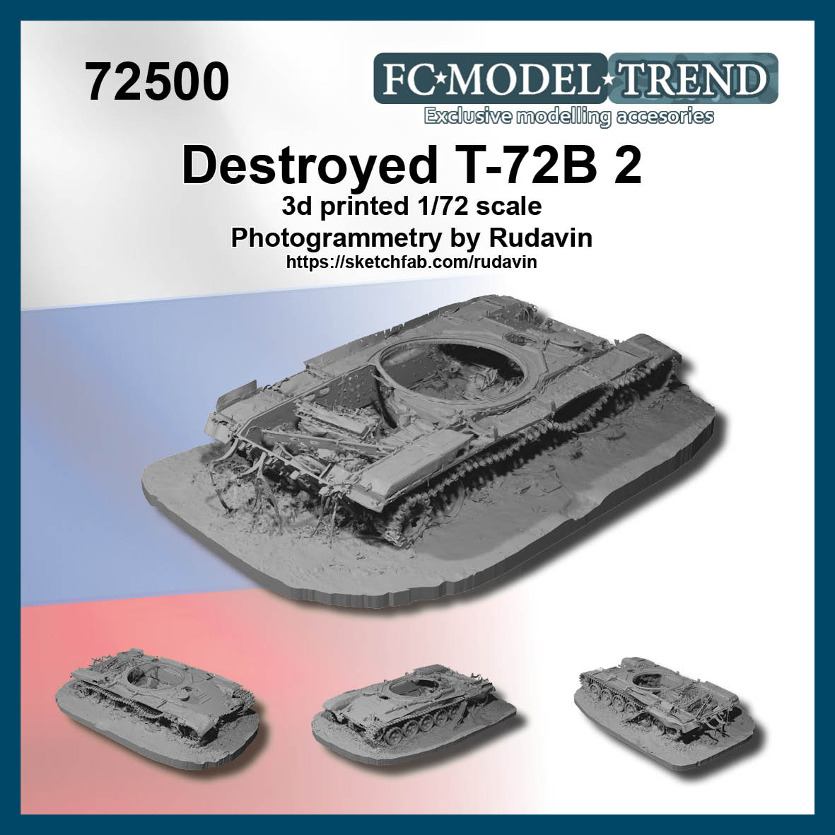 T-72B destroyed - var.2