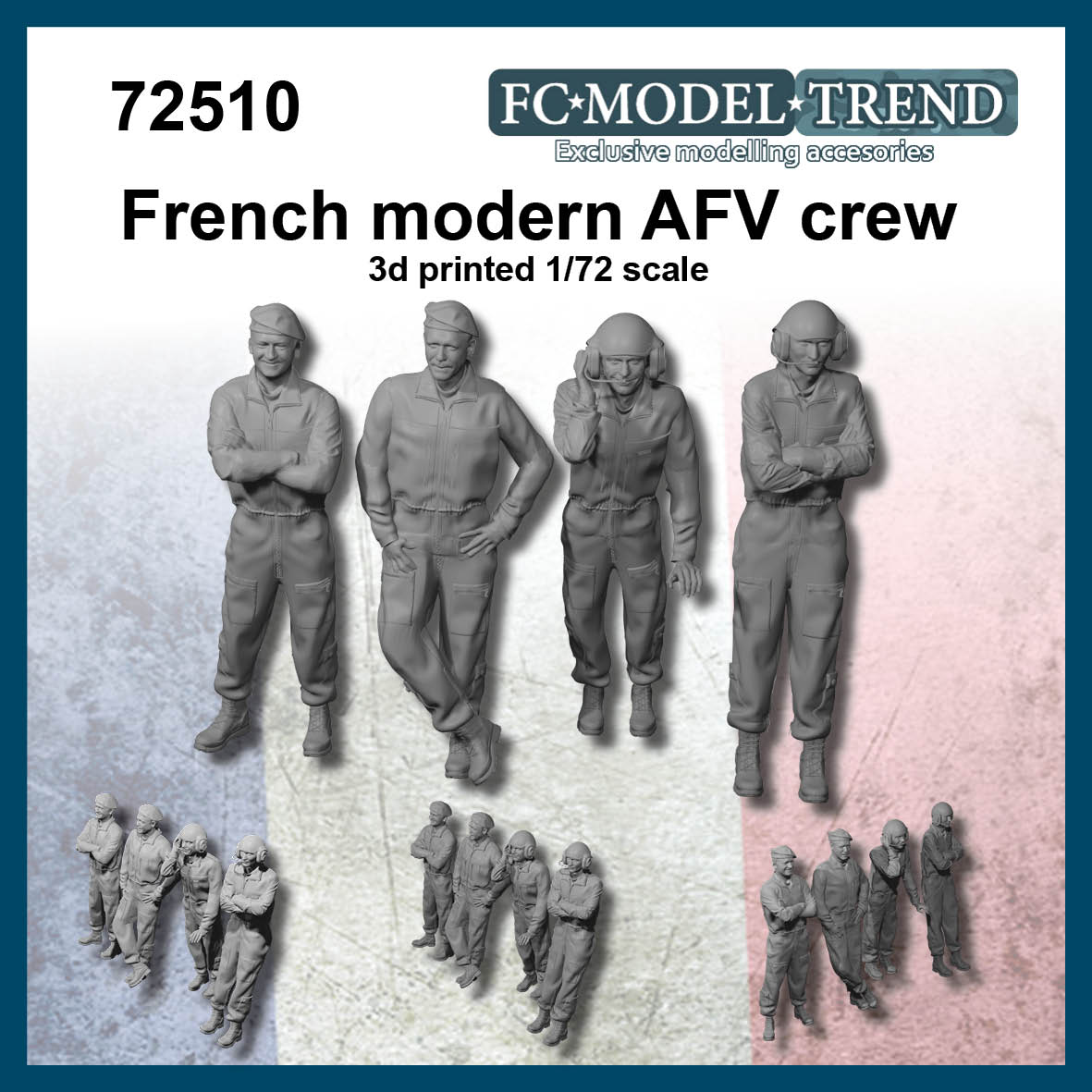 French modern AFV crew