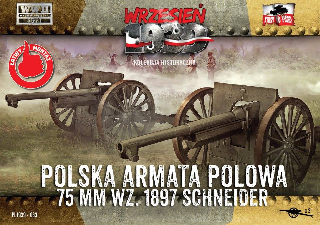 75mm Schneider 1897 (2 kits)