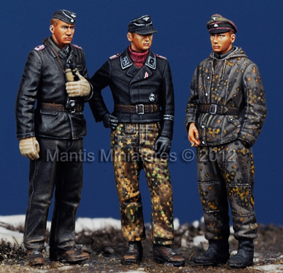 German panzer officers (Ardennes 44-45) - Click Image to Close