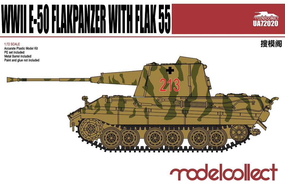 E-50 Flakpanzer mit Flak 55