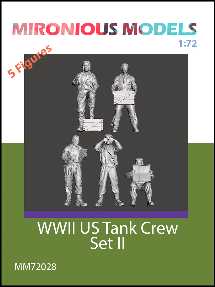WW2 U.S. Tank Crew - set 2