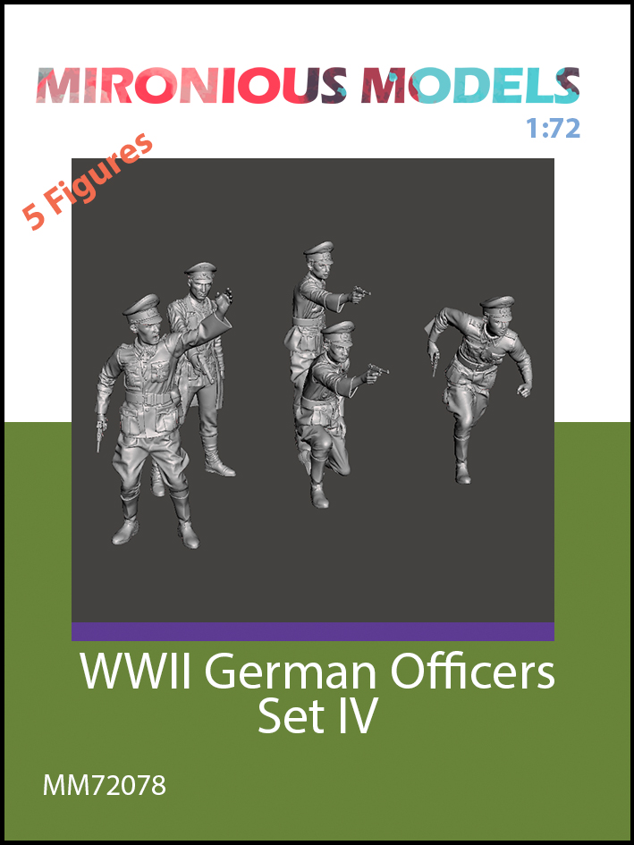 WW2 German Officers - set 3