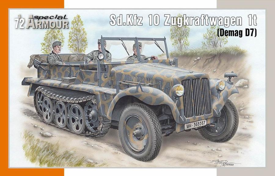 Sd.Kfz.10 Zugkraftwagen 1t (Demag D7 - Click Image to Close