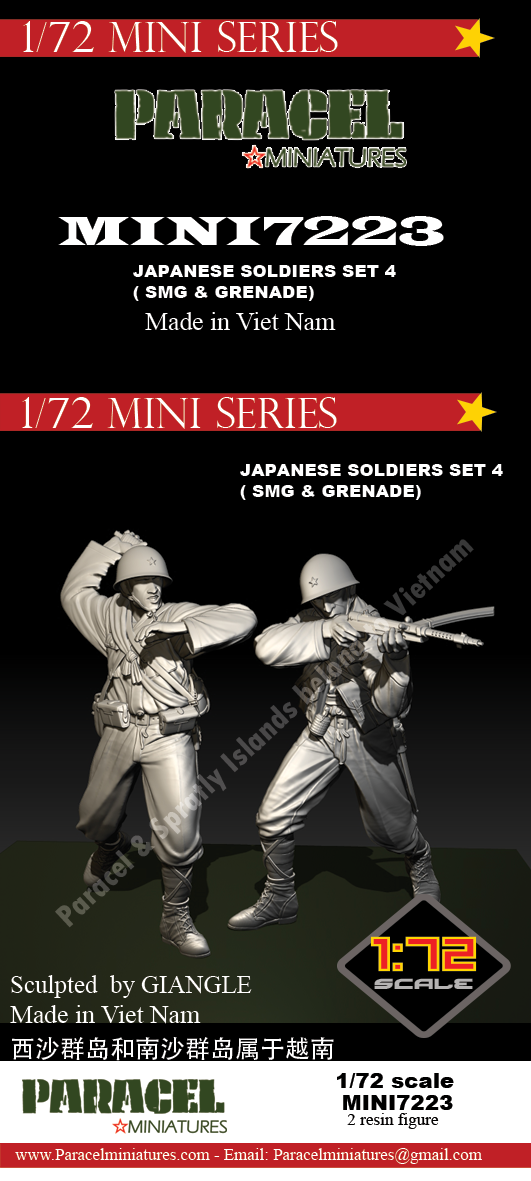 WW2 Japanese Soldiers - set 4 - Click Image to Close