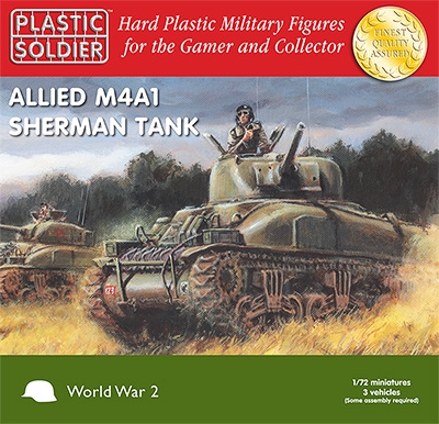 Sherman M4A1 75mm (3 kits)