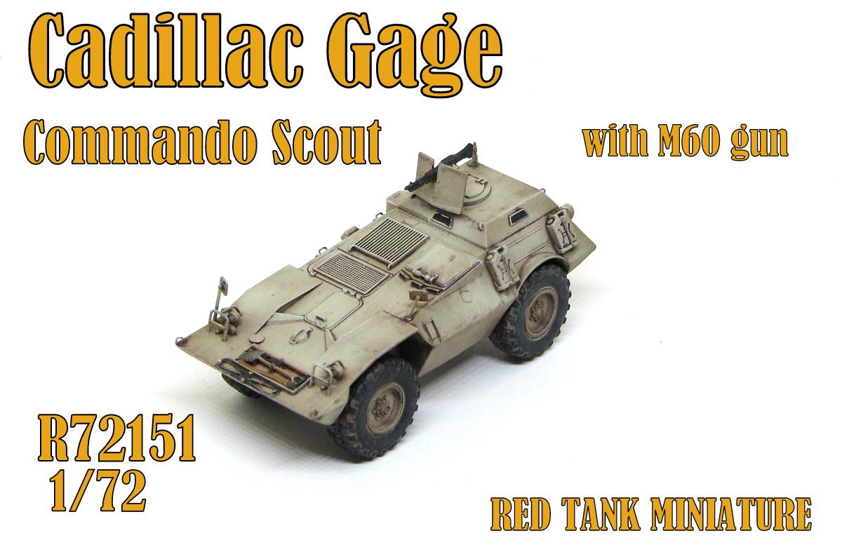 Cadillac Gage Commando Scout with M60 gun