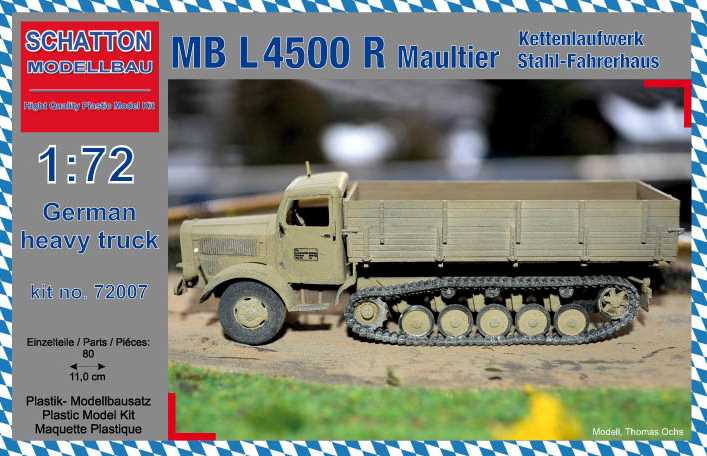 MB L4500R Maultier - metal cab