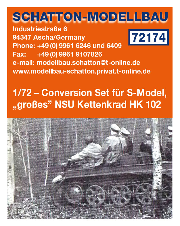 NSU Kettenkrad HK 102 “grosses” (SMOD)