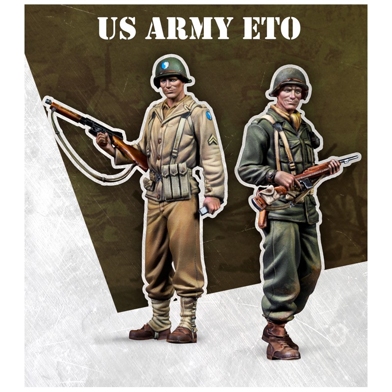 WW2 U.S. Army Infantry - set 1 - Click Image to Close