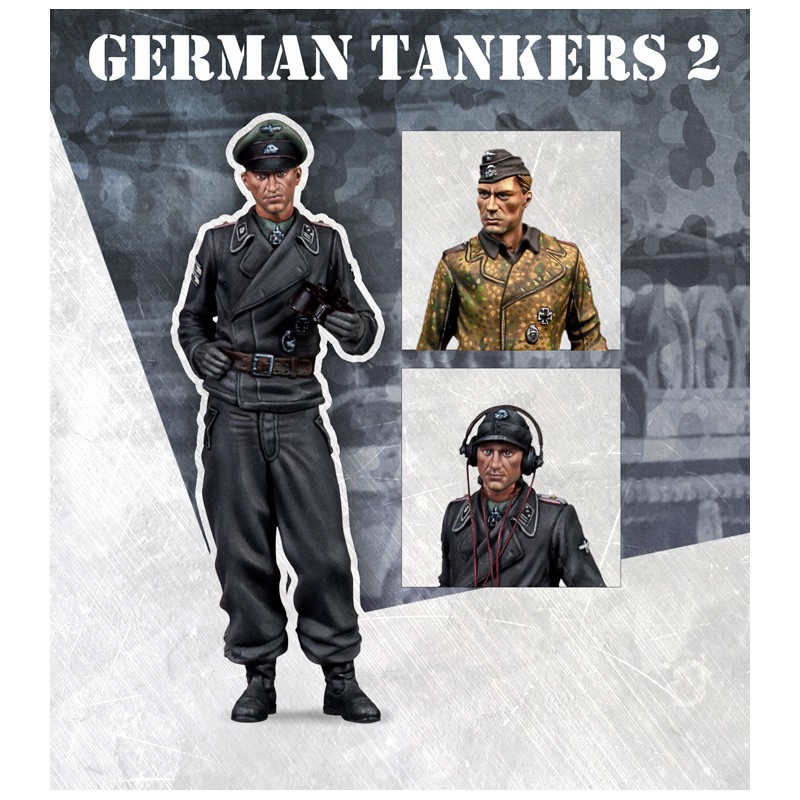 WW2 German tankers - set 2 - Click Image to Close