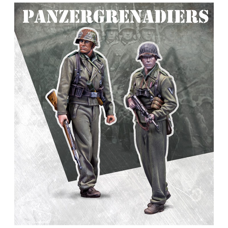 WW2 German Panzergrenadiers - Click Image to Close