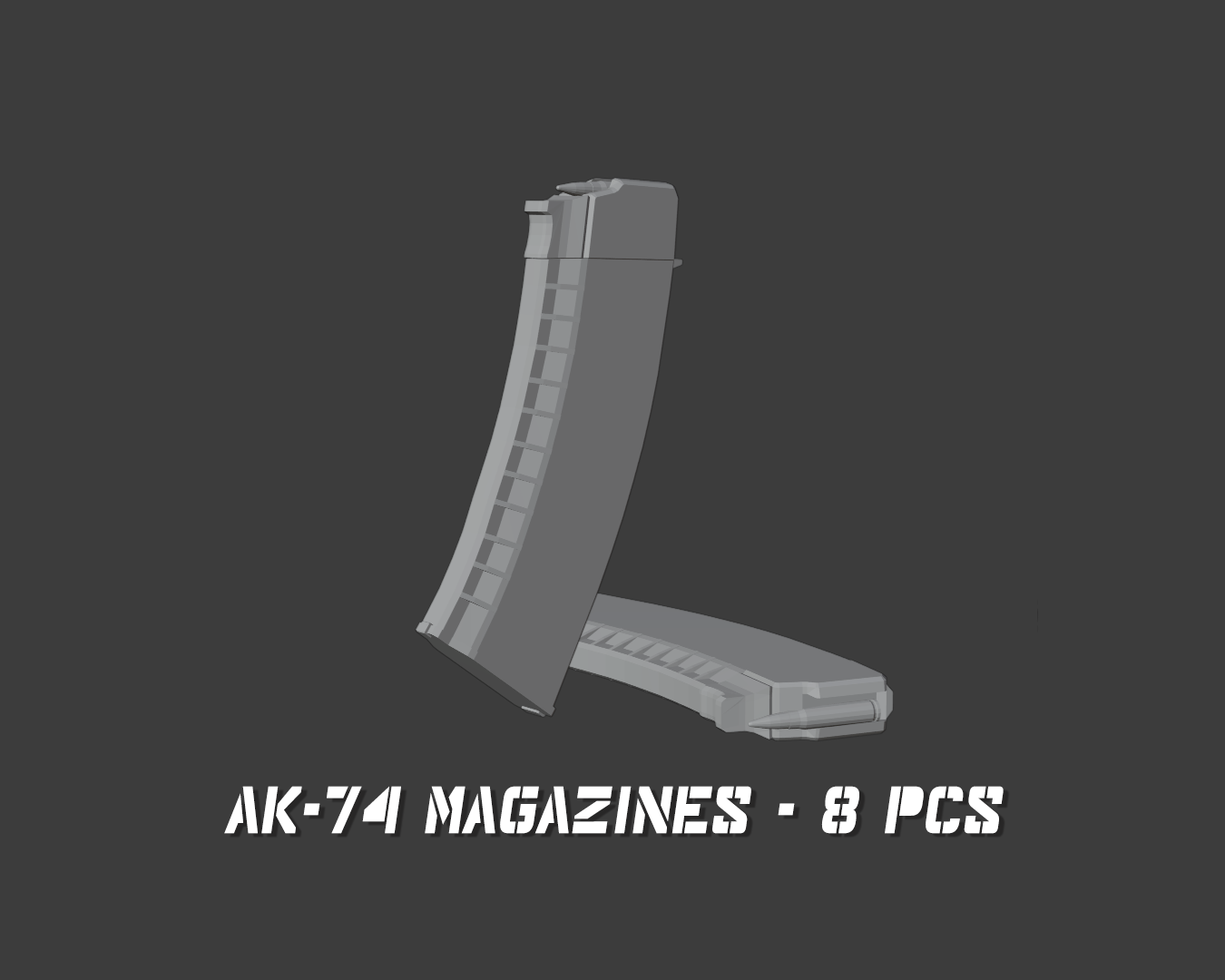 AK-74 magazines (8pc)