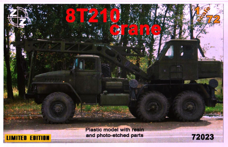 Ural 375 crane 8T210 - Click Image to Close