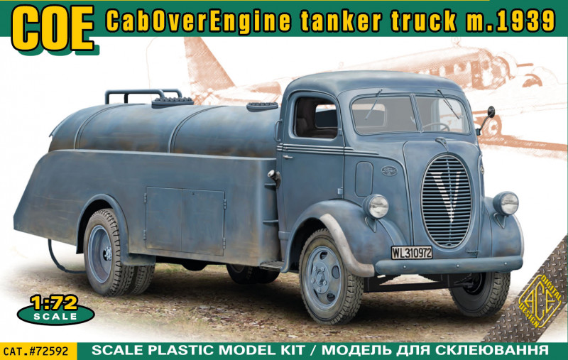 Ford COE Model 1939 tanker