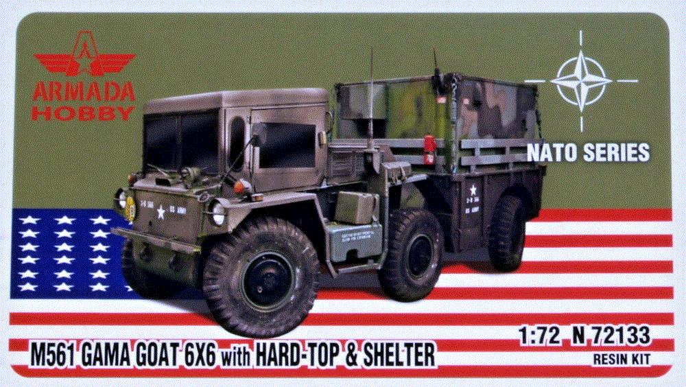 M561 Gama Goat Hard Top & Shelter - Click Image to Close