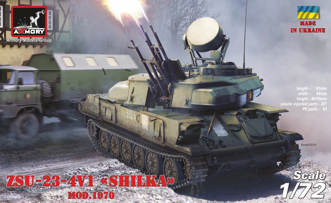 ZSU-23-4V1 "Shilka" Mod.1970 - Click Image to Close