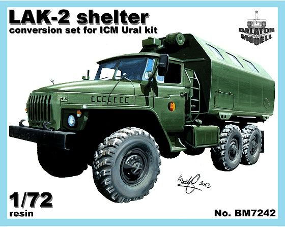 Ural-375/4320 LAK-2 shelter (ICM)