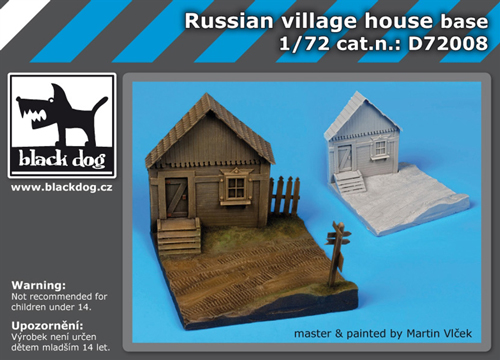 Russian village house base