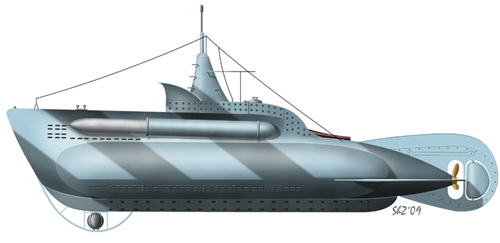 Italian Submarine class CB 2(1941)