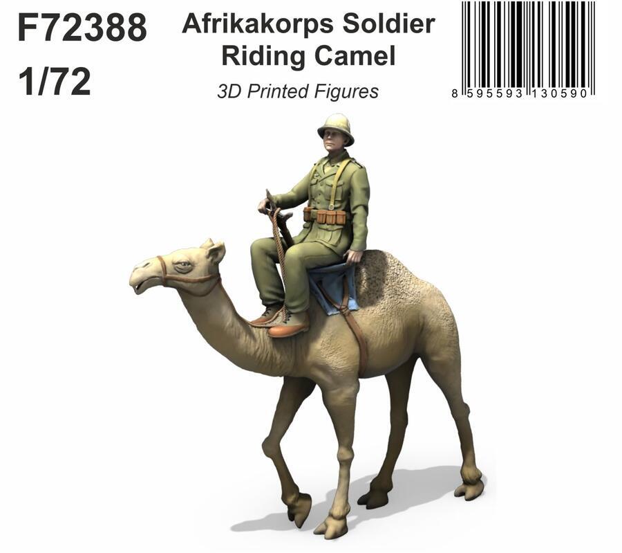 WW2 DAK soldier on camel