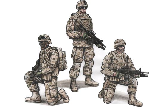 Modern US Infantry