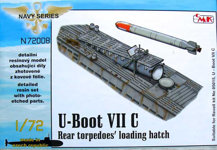 U-Boot VII Rear torpedoes' loading hatch (REV)