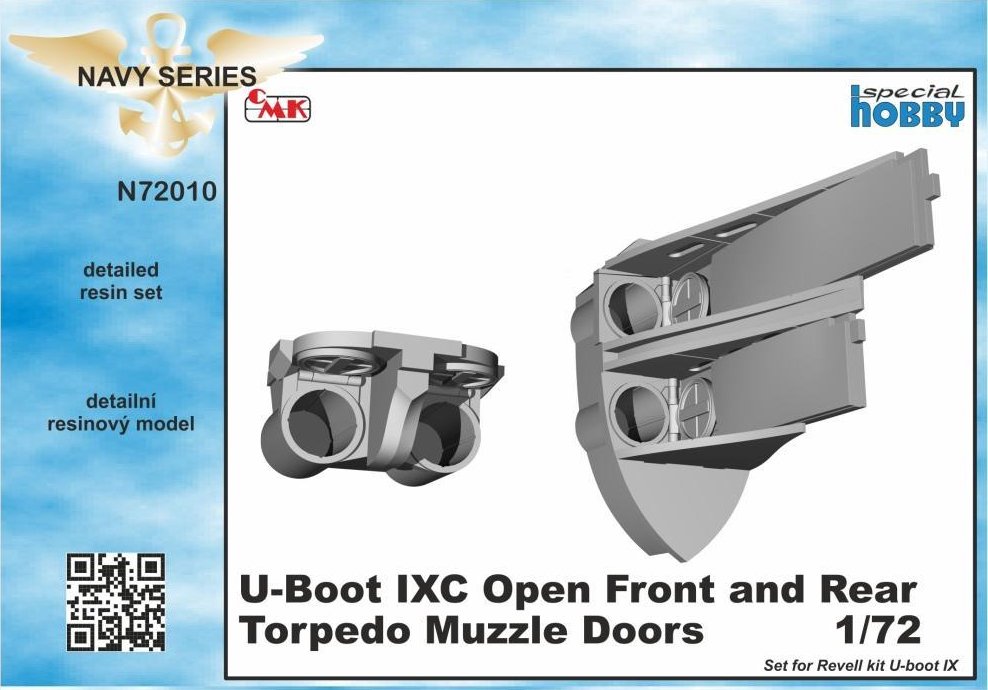 U-Boot typ IXC Open Front/Rear Torpedo Muzzle Doors (REV)