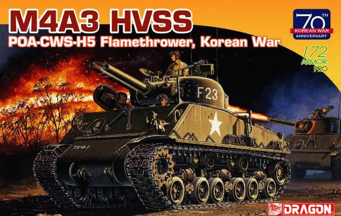 M4A3 HVSS POA-CWS-H5 Flamethrower, Korean War (70th Anniversary)