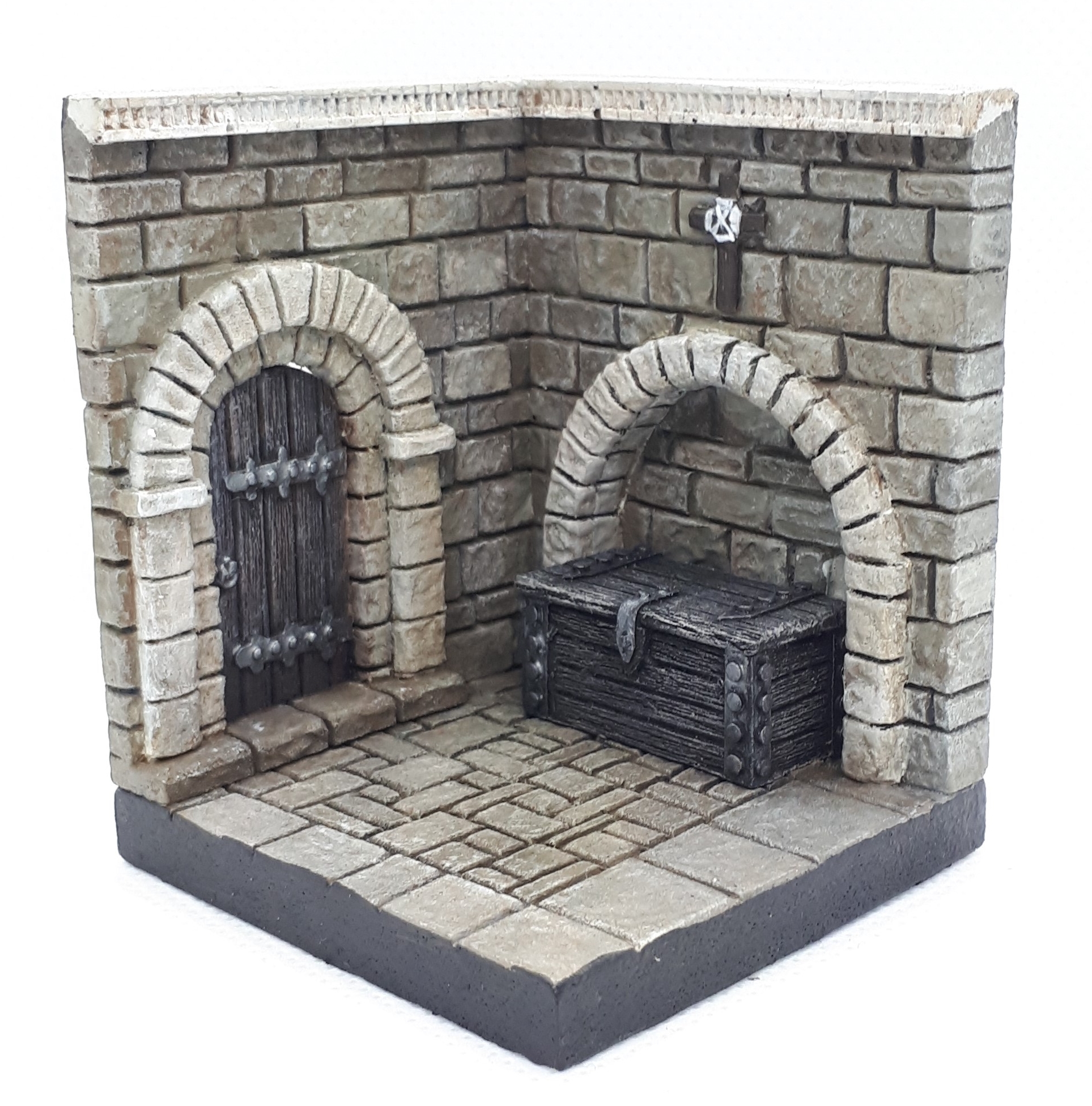 "Chamber of knights" vignette base (5x5cm) - Click Image to Close