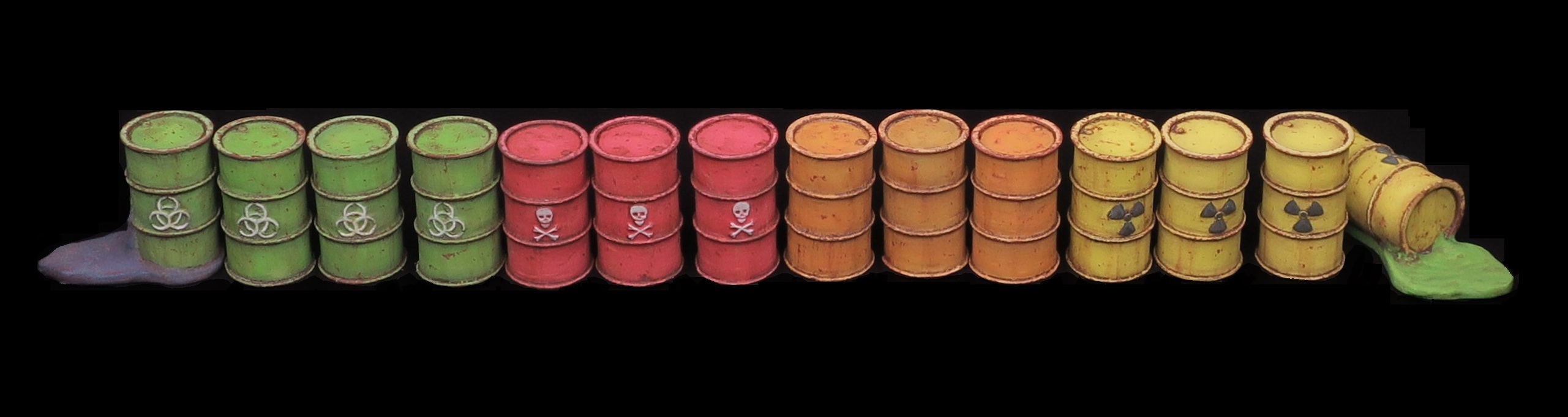 Atom Biohazard barrels