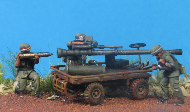 M274 Mule with M40 recoilless rifle & crew