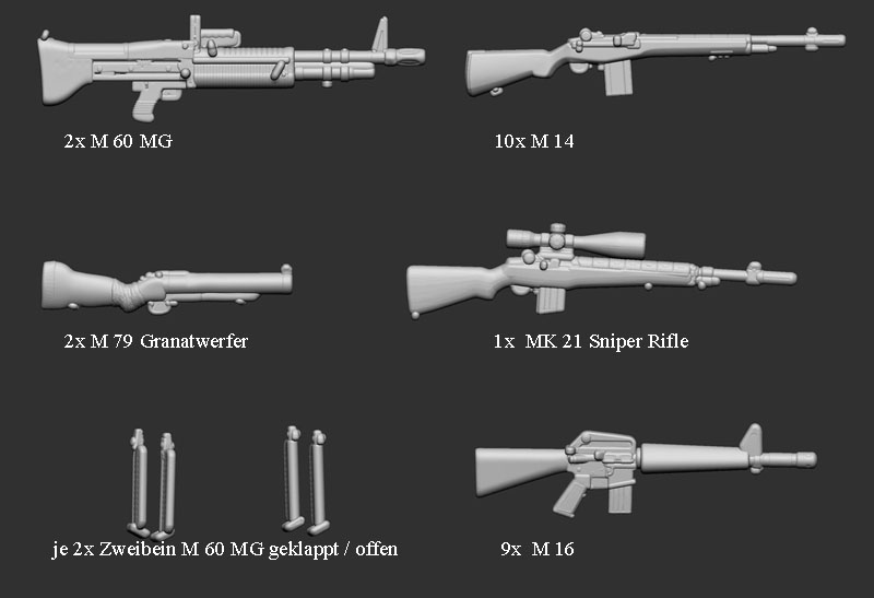 Cold War - U.S. weapons - set 2