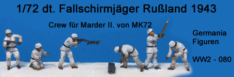 German Paratroopers - Marder II crew - Russia - Winter 1943
