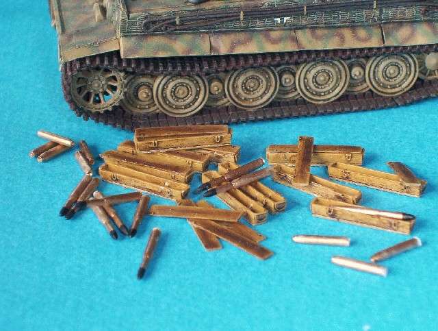Ammo shells and boxes for 88mm
