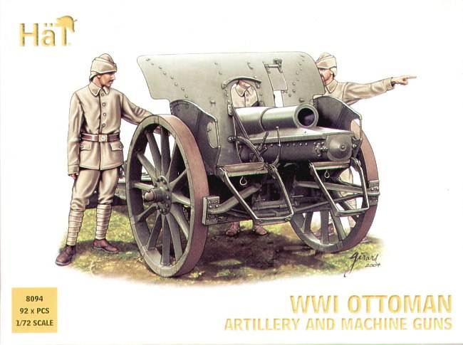 WWI Ottoman Artillery and Machine Guns