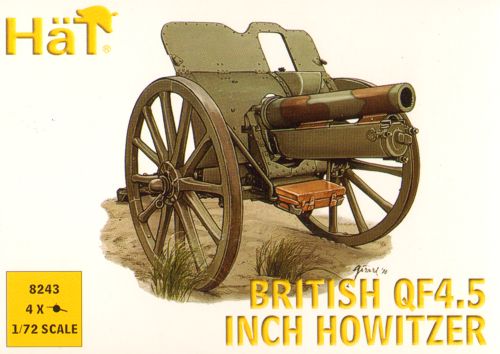 WWI British QF 4,5inch Howitzer (4 kits)