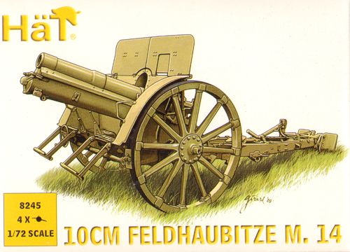 WW1 10cm Feldhaubitze M.14 (4 kits)