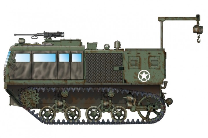 M4 High Speed Tractor (155mm/8in/240mm)