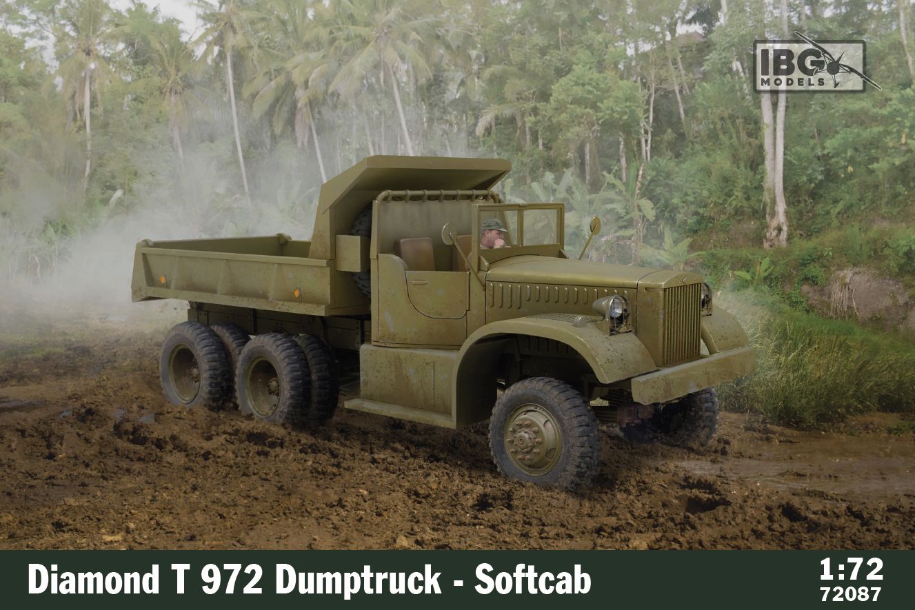 Diamond T972 Dumptruck Softcab