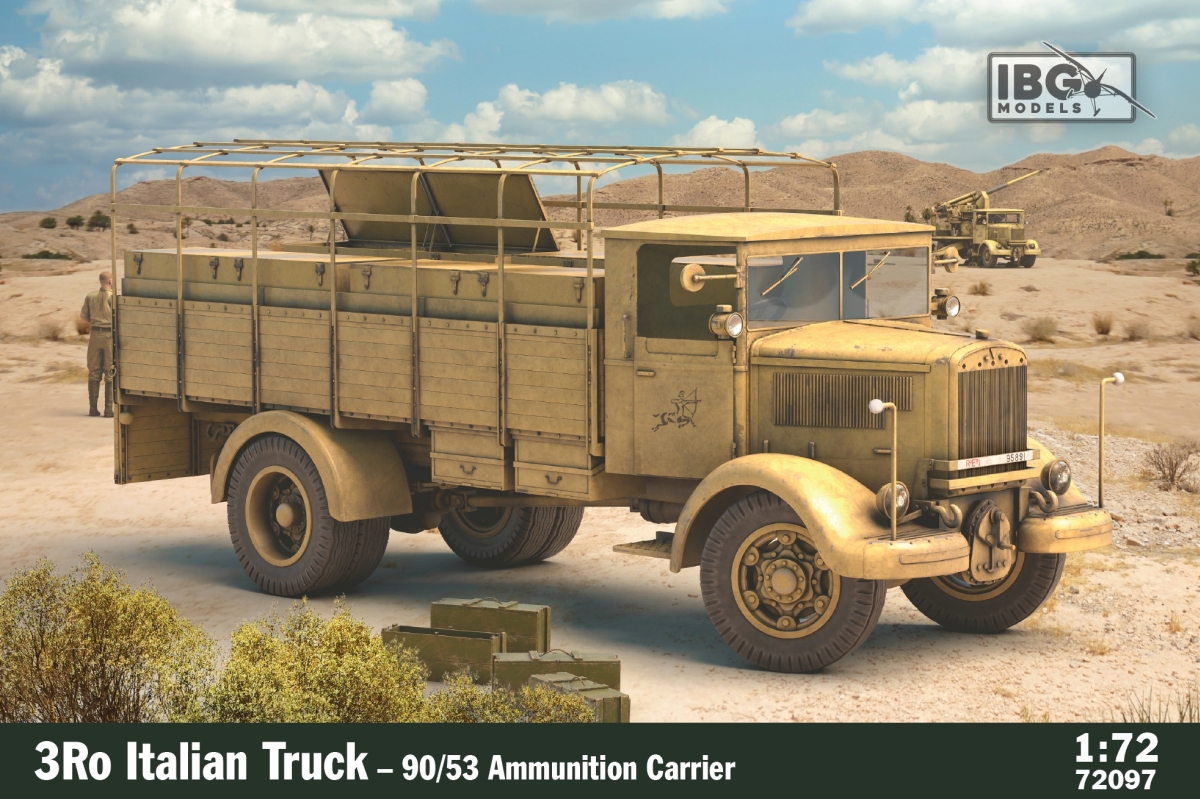 Lancia 3Ro 90/53 ammo carrier - Click Image to Close