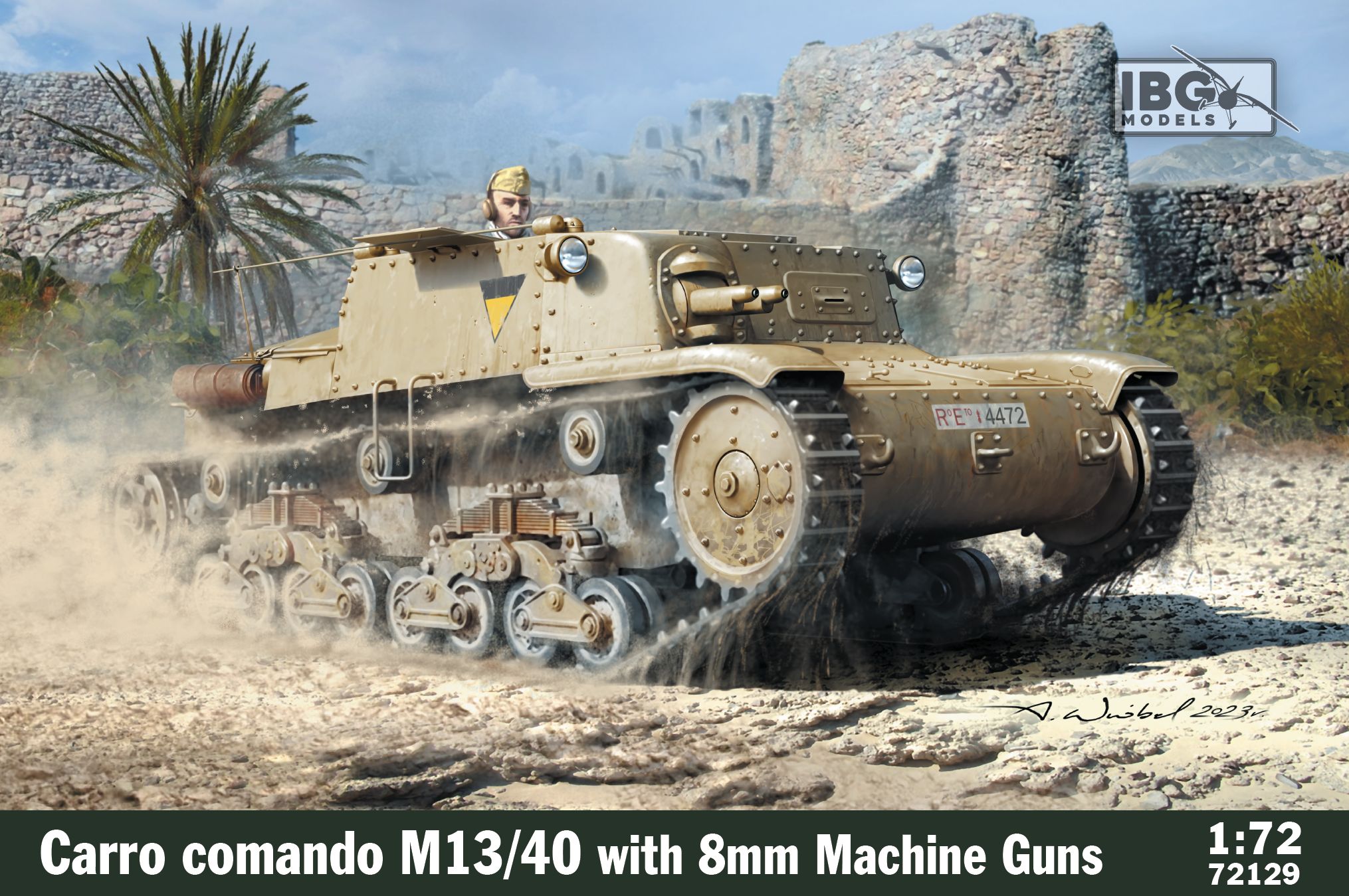 M14/41 Carro Comando with 8mm guns