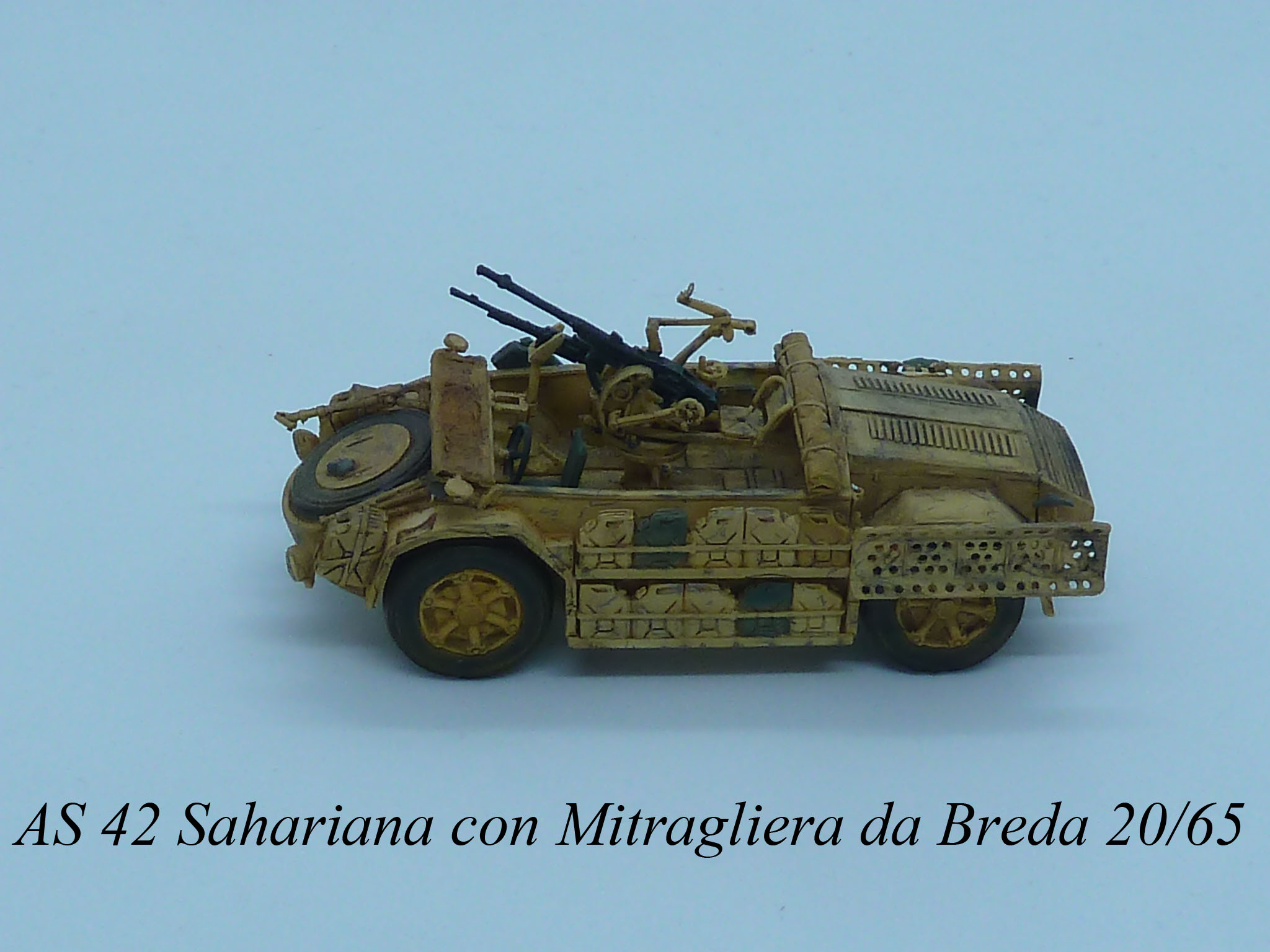 SPA-Viberti AS 42 Sahariana con Mitragliera Breda 20/65