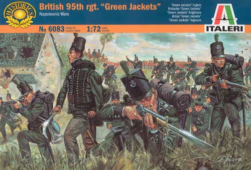 British 95th Regiment "Green Jackets" - Napoleonic Wars - Click Image to Close